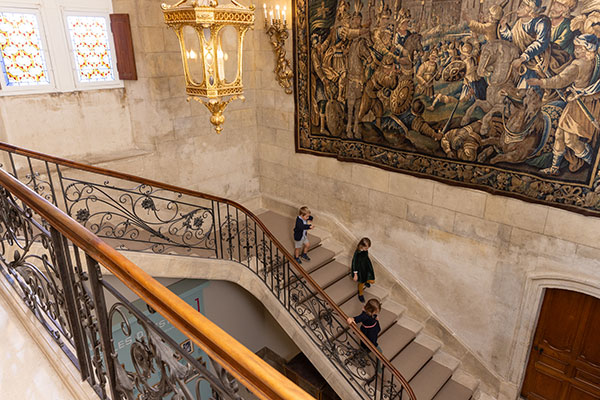 Escalier d'honneur du Château de Grignan